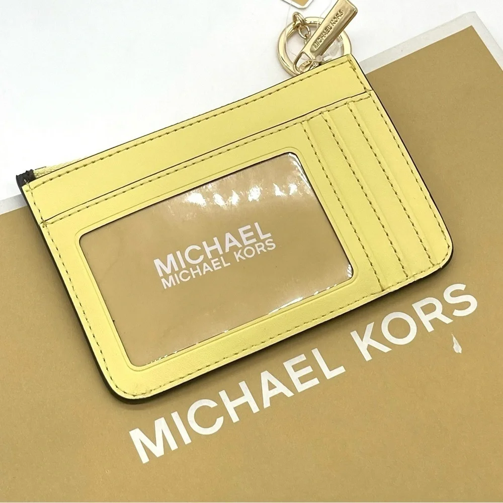 Michael Kors Small Top Zip Coinpouch w/ID