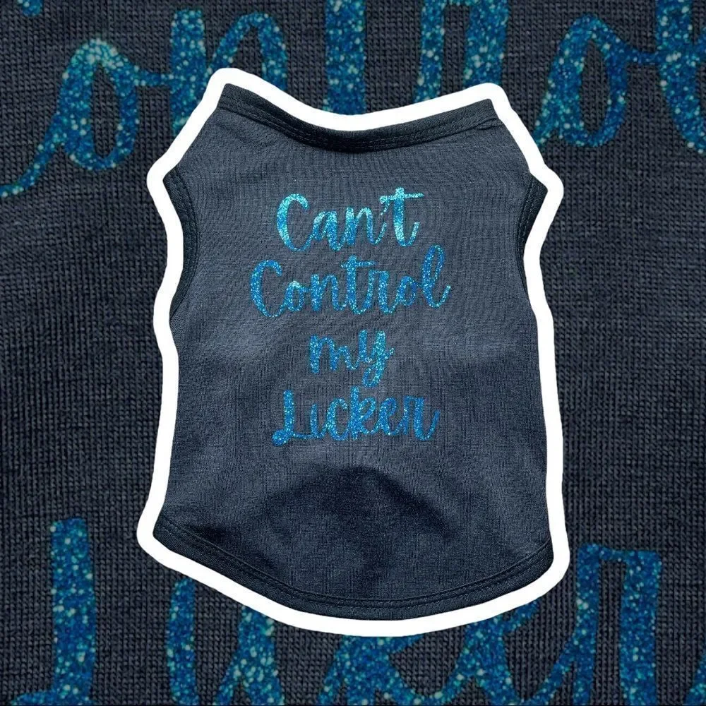 Handcrafted Funny Dog Shirt, Black‎ Dog shirt, Funny Dog Clothing, Gift for Dog