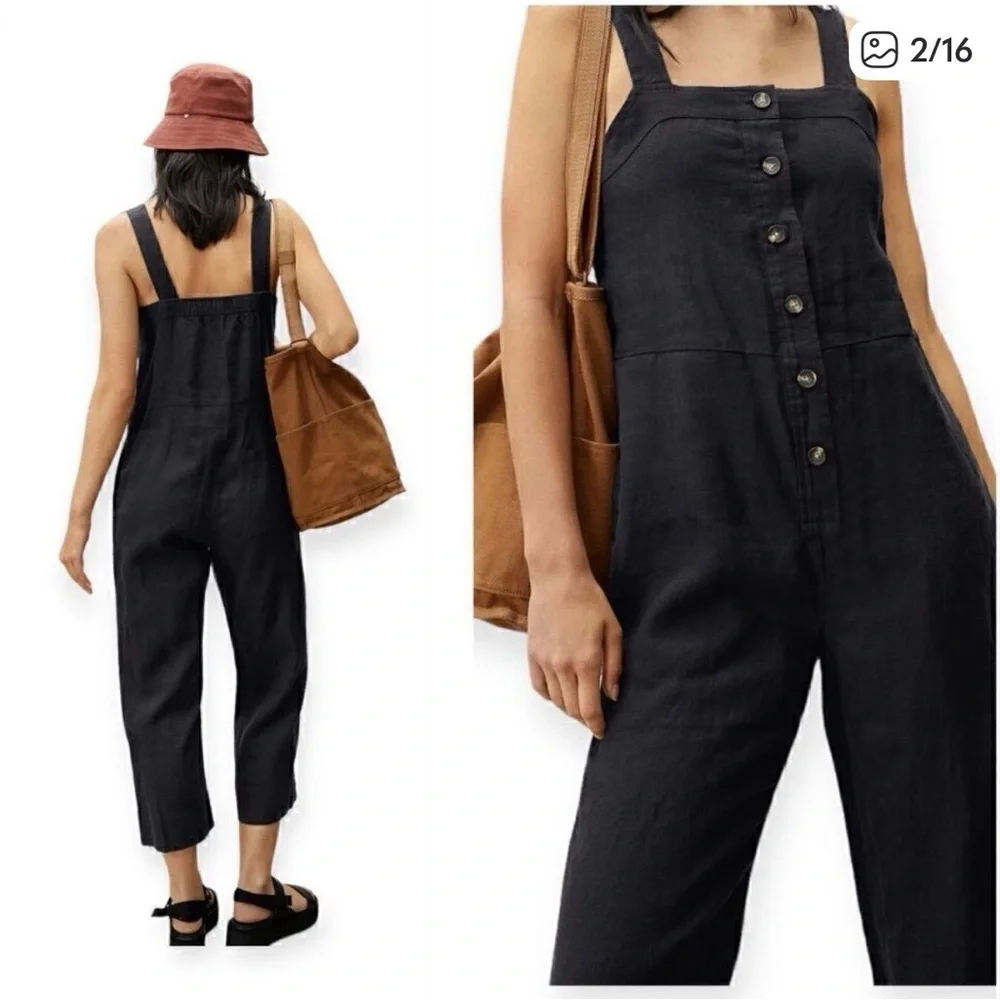Everlane sleeveless black