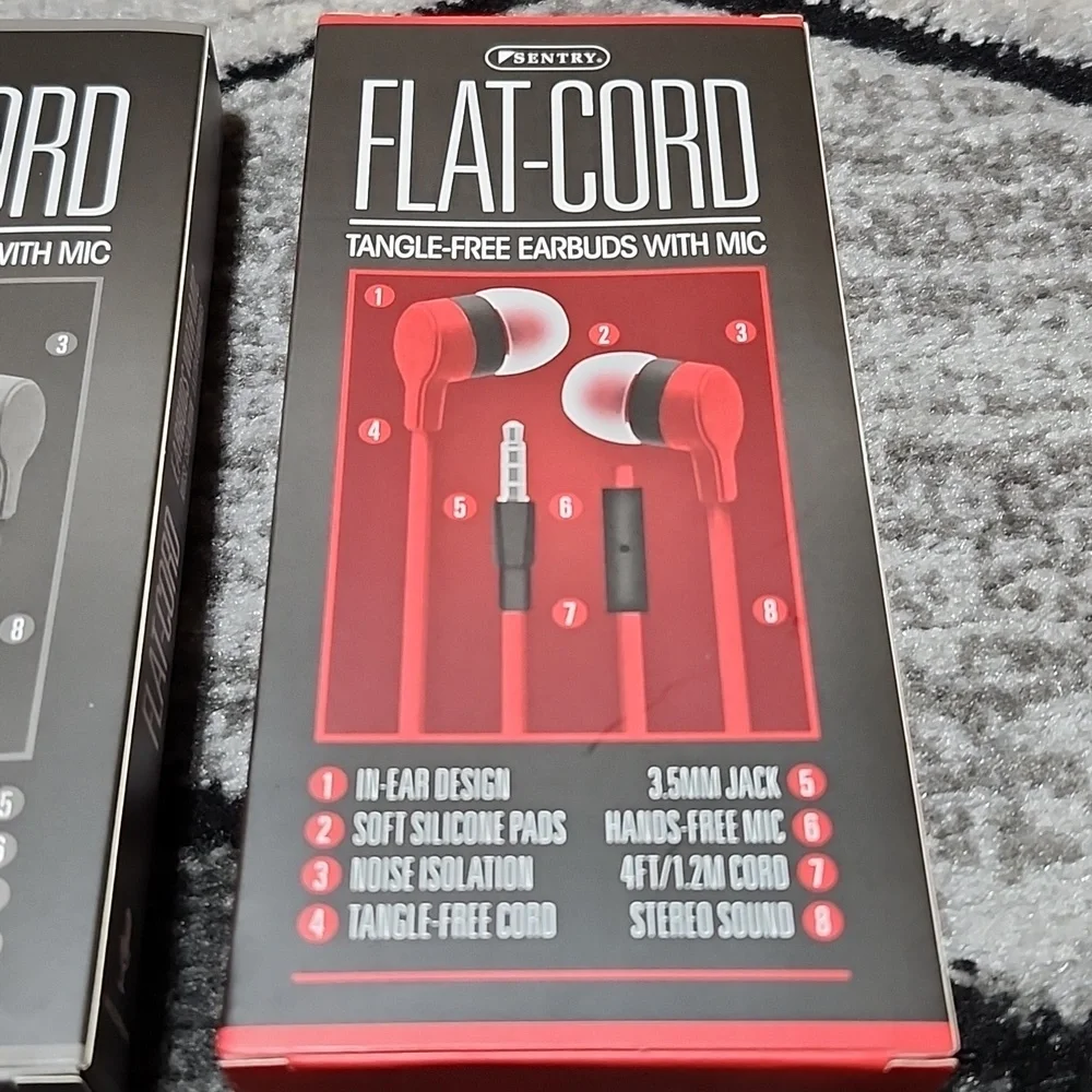 Sentry flat cord