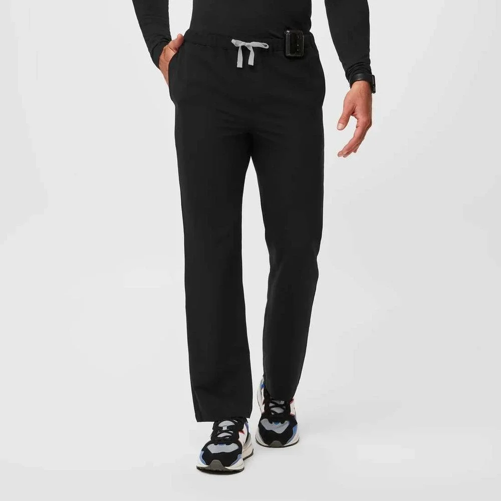FIGS Men's Pisco Basic Scrub Pants Black Size L Nursing‎ Doctor Hospital Clinic