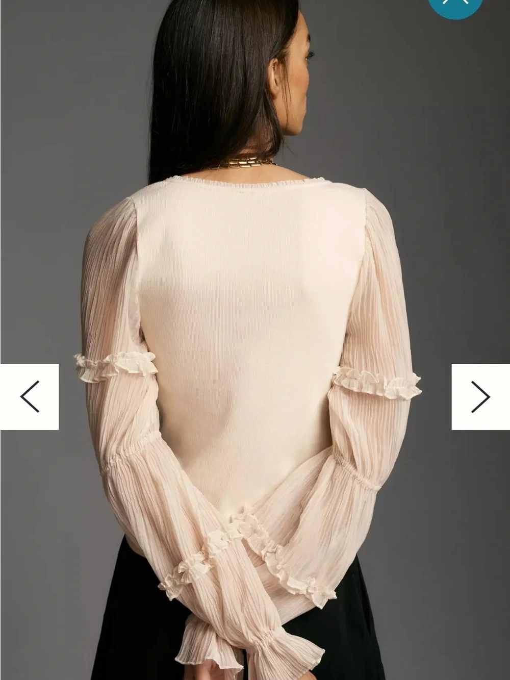 Anthropologie delicate cream