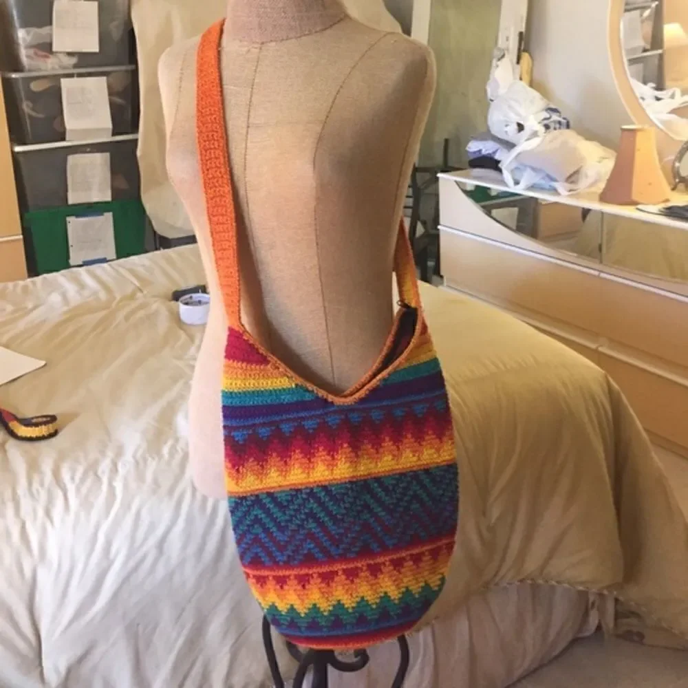 Hand woven bag