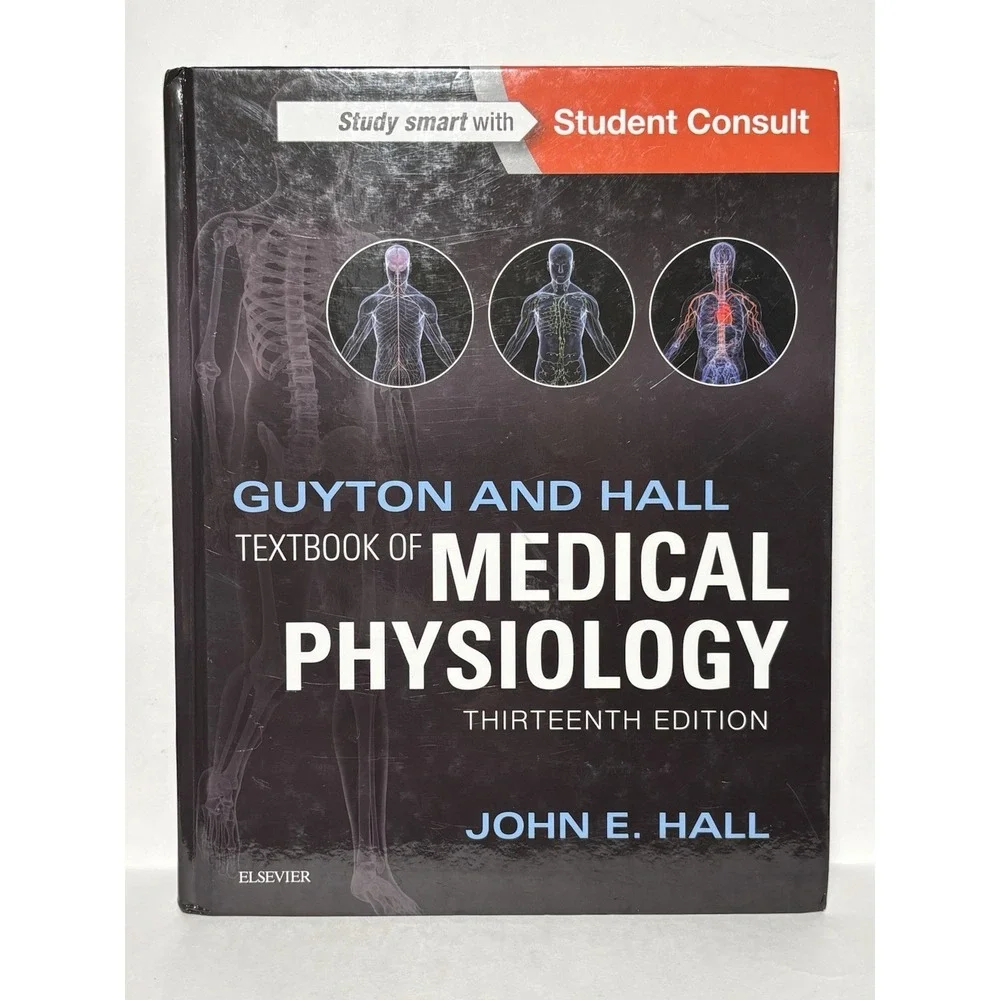 Guyton & Hall Textbook of Medical Physiology 13th Edition John E. Hall Hardcover