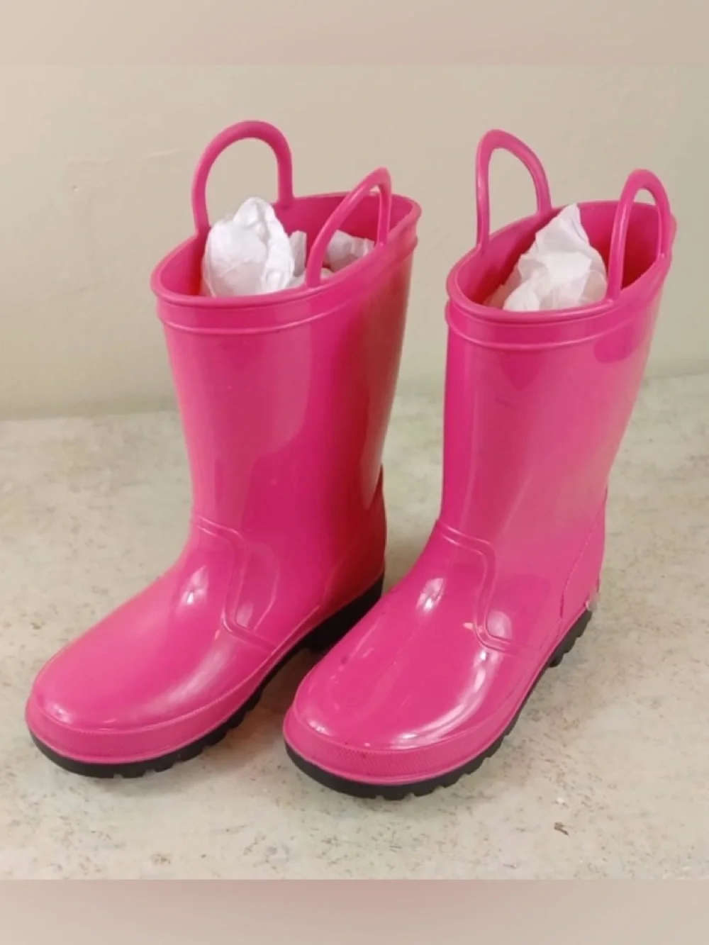 Girl's Toddler Arcade Rain Boot - Pink Size 12