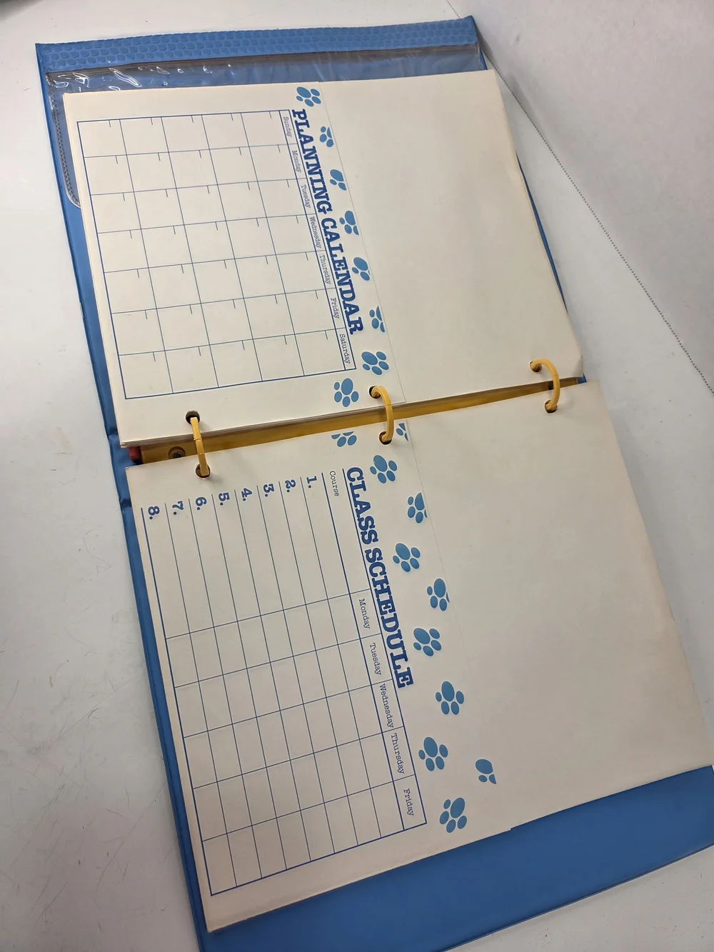 Vintage Mead Garfield Kitty Beat Notebook Three Ring Binder Retro 1978 Organizer
