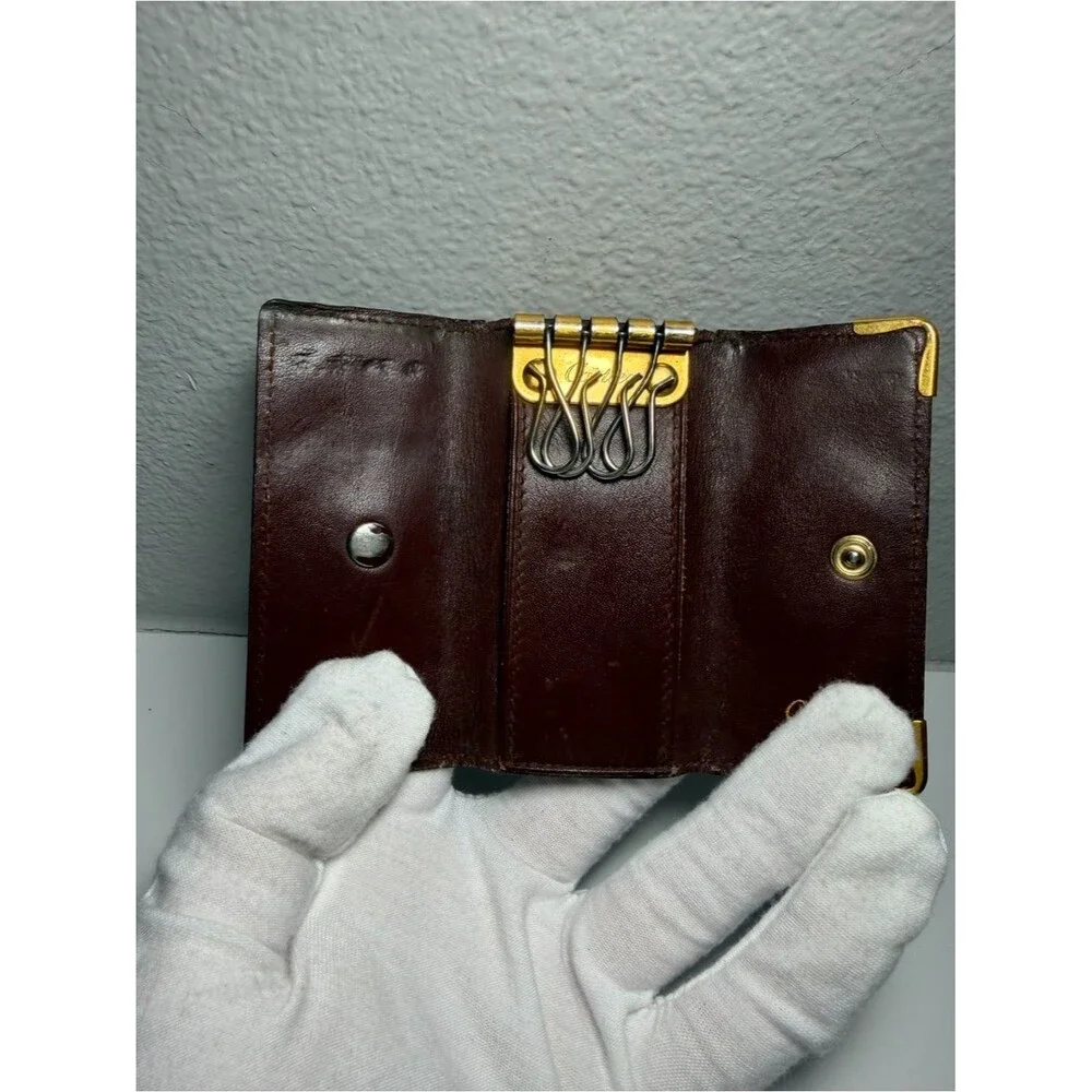 Cartier leather card