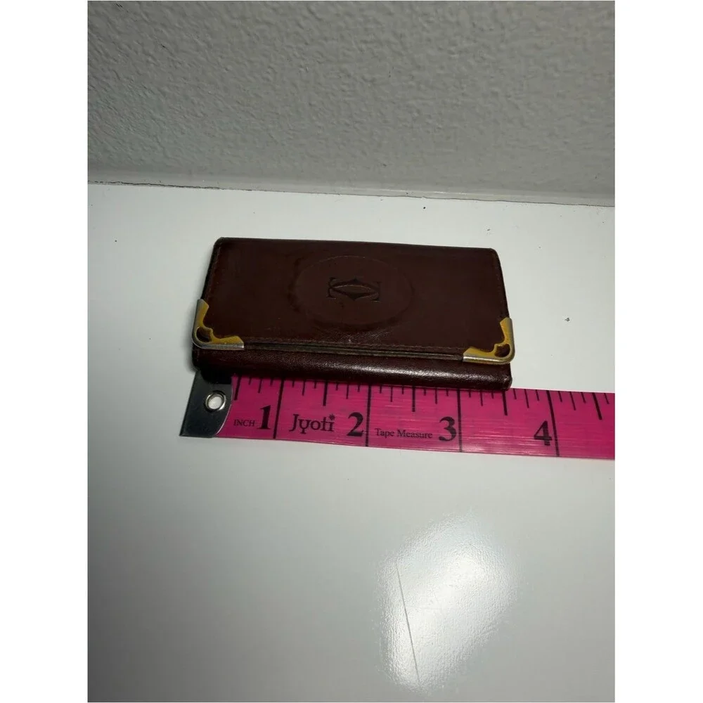Cartier leather card