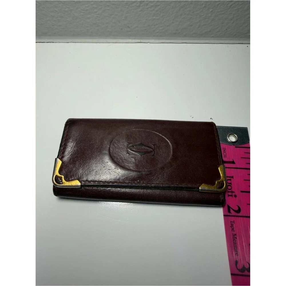 Cartier leather card