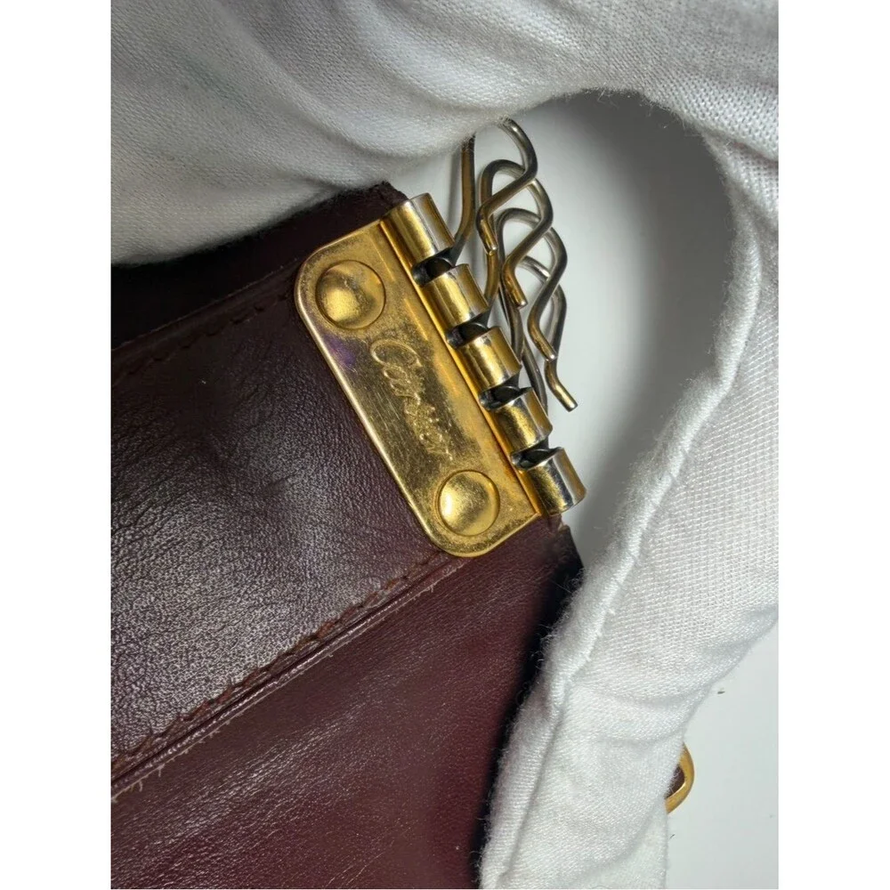 Cartier leather card