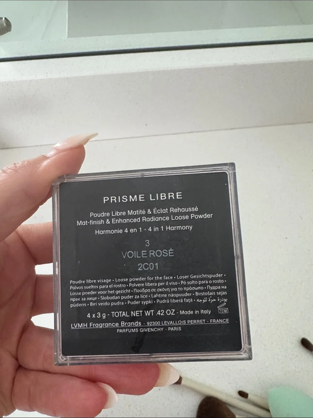 Givenchy comes powder