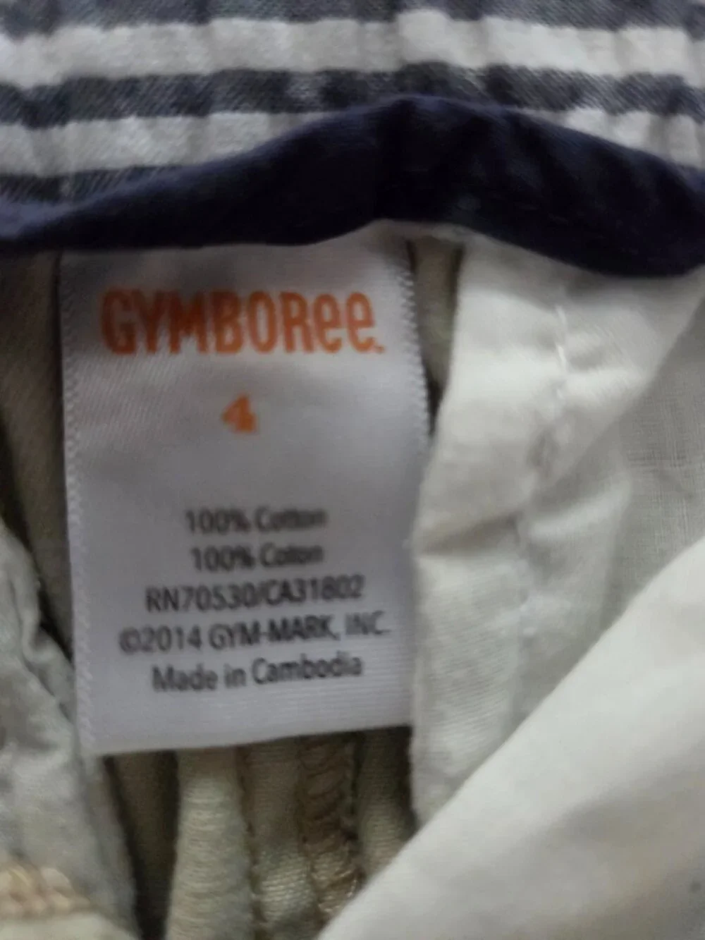 Set of boy's pants 4T,Gymboree, Nautica, OshKosh. All in an excellent condition.