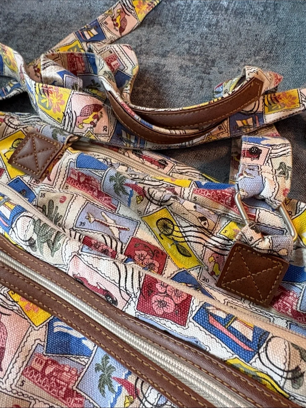 None multicolor canvas