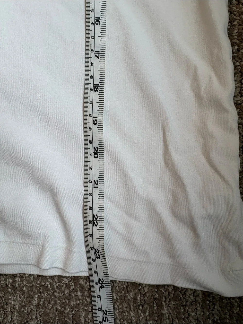 Polo Ralph Lauren White Classic Crew Neck Tee with Pony Logo Size XL Slim Fit