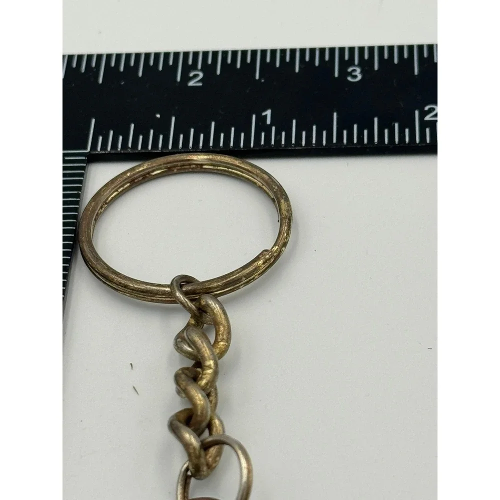 Vintage Phoenix Open Golf Tournament Keychain Bronze‎ Thunderbird Logo Souvenir