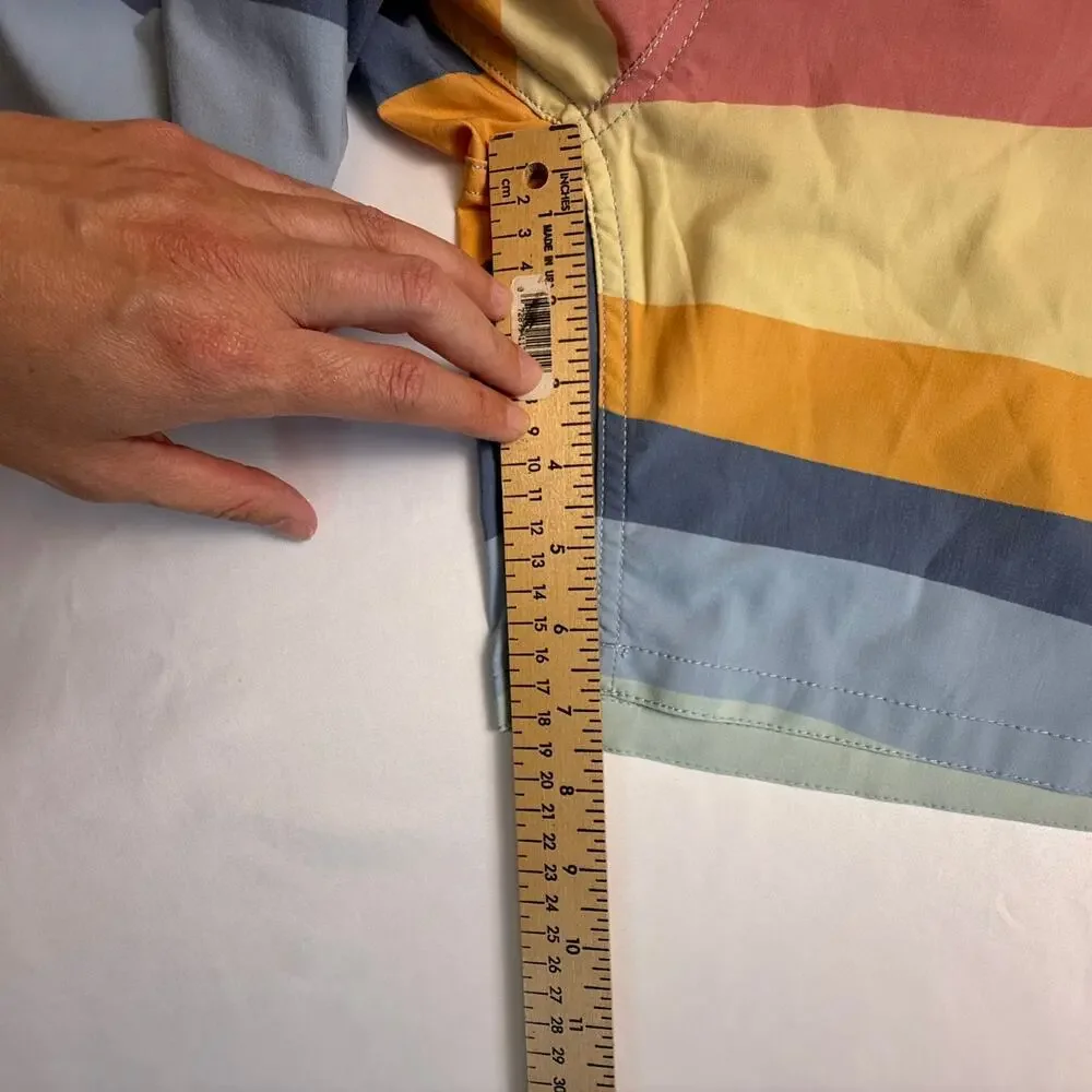 Faherty Soleil Sun Wave Boardshorts Size 40 Retro Swim Trunks 7” Inseam