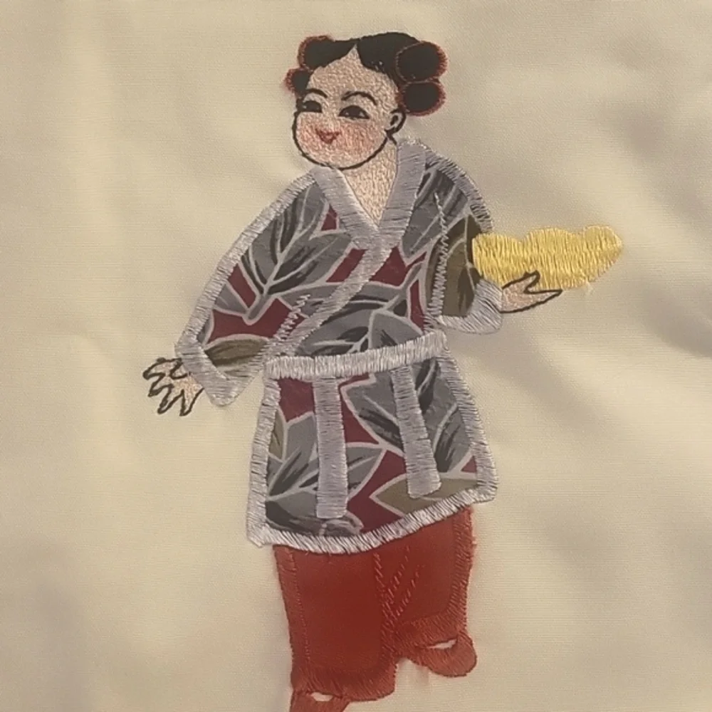 unknown set embroidered