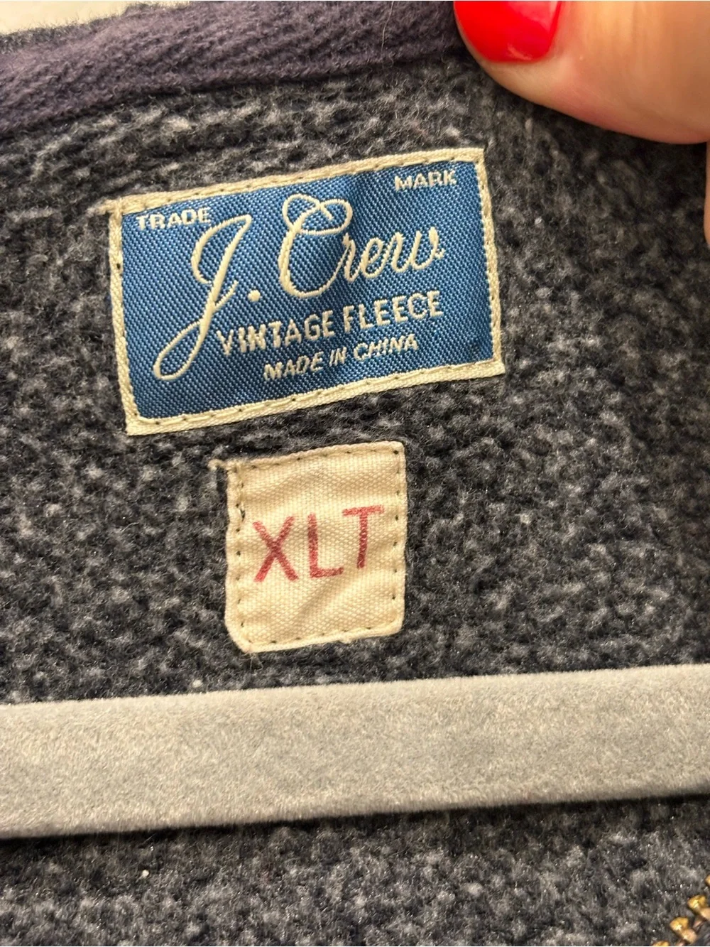 J. Crew crew zip