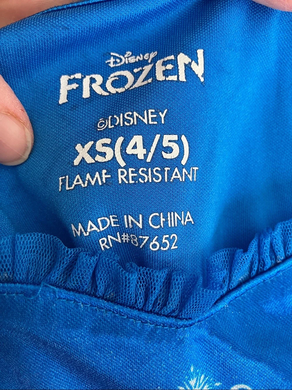 DISNEY Toddler Girls Frozen Elsa  Nightgown | XS 4-5