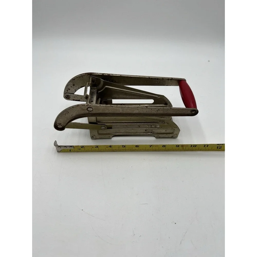 Vintage EKCO Wall Mount French Fry Potato Cutter Vegetable Slicer USA