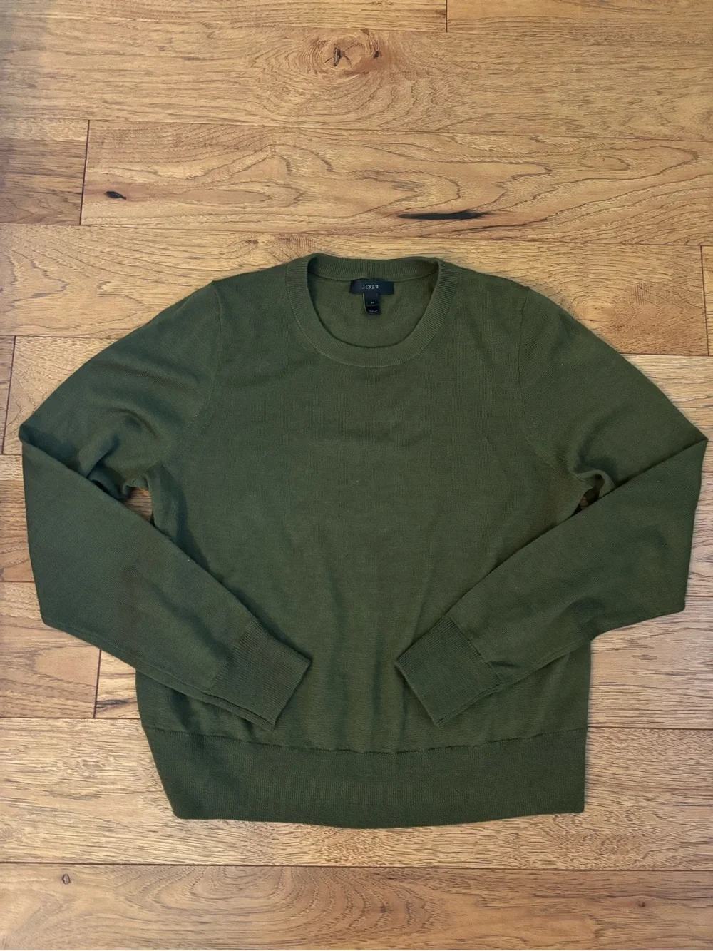 J. Crew Women’s Crewneck Sweater in Olive