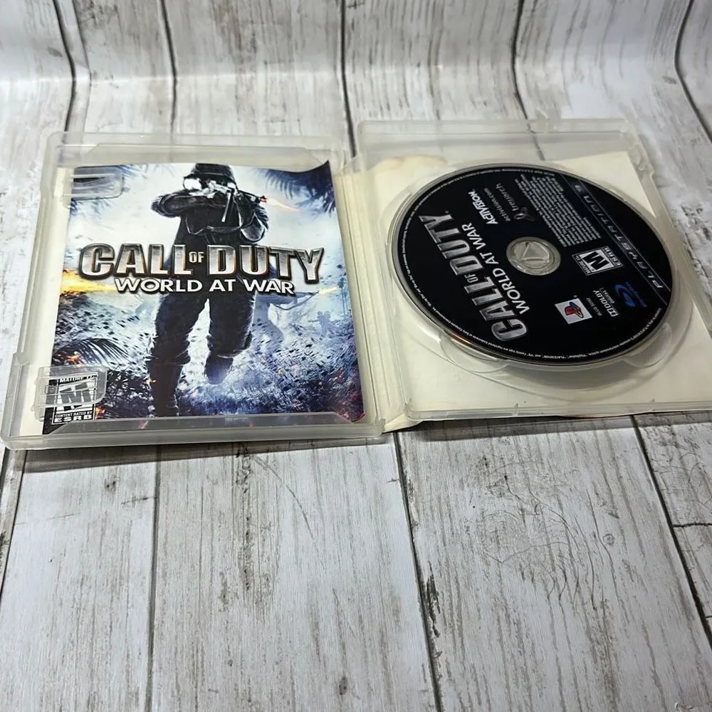 Call of Duty World at War Sony PlayStation‎ 3 PS3 Game Complete