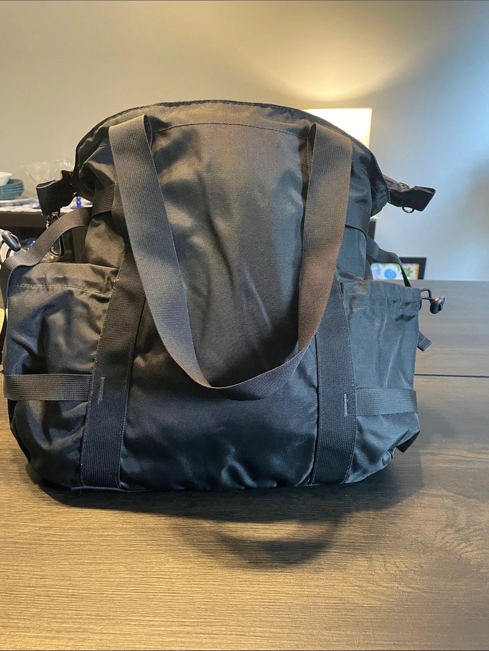 The North Face rugged duffel