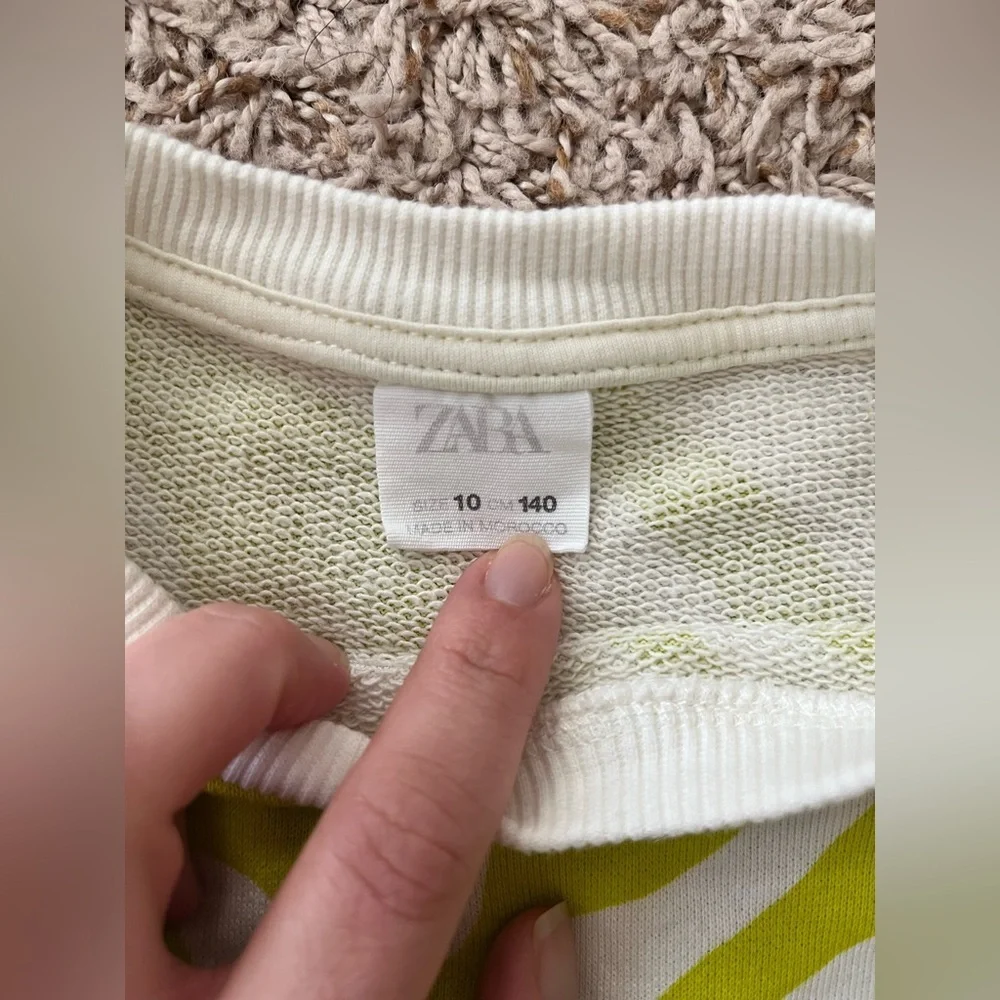 Zara zag pullover