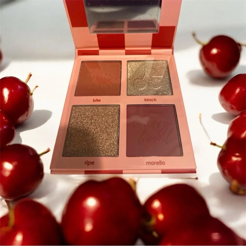 🍒 Ciate London 🍒 Cherry Bomb Blush & Highlighter Palette | New