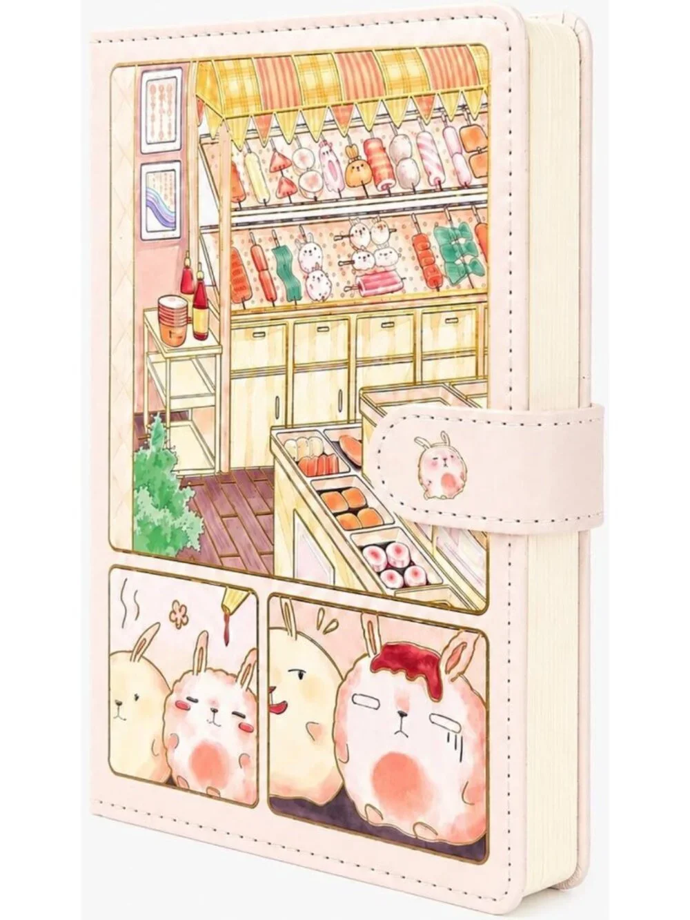 Kawaii Lined Journal - Cute Pastel Notebook for School & Office, 256 Pages