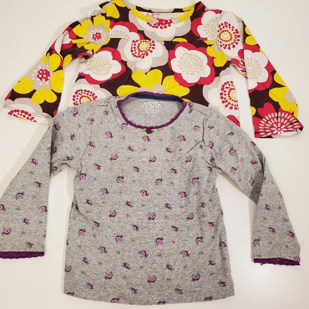 Carter's Longsleeve Bundle (x2) size 24months