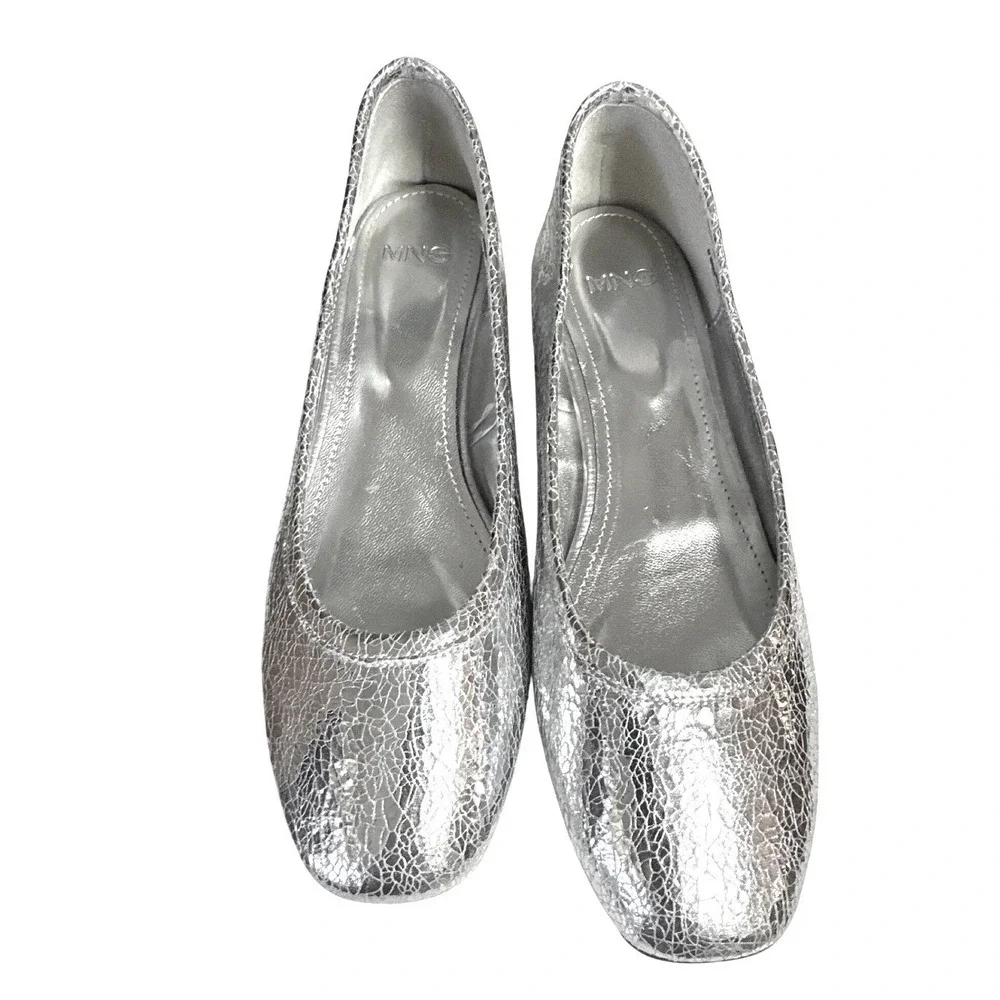 Mango shimmering silver
