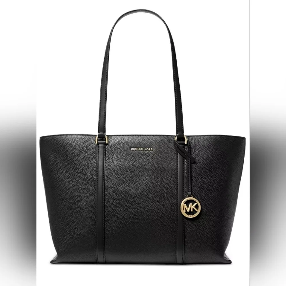 Michael Kors Large Black Saffiano Leather Tote Bag