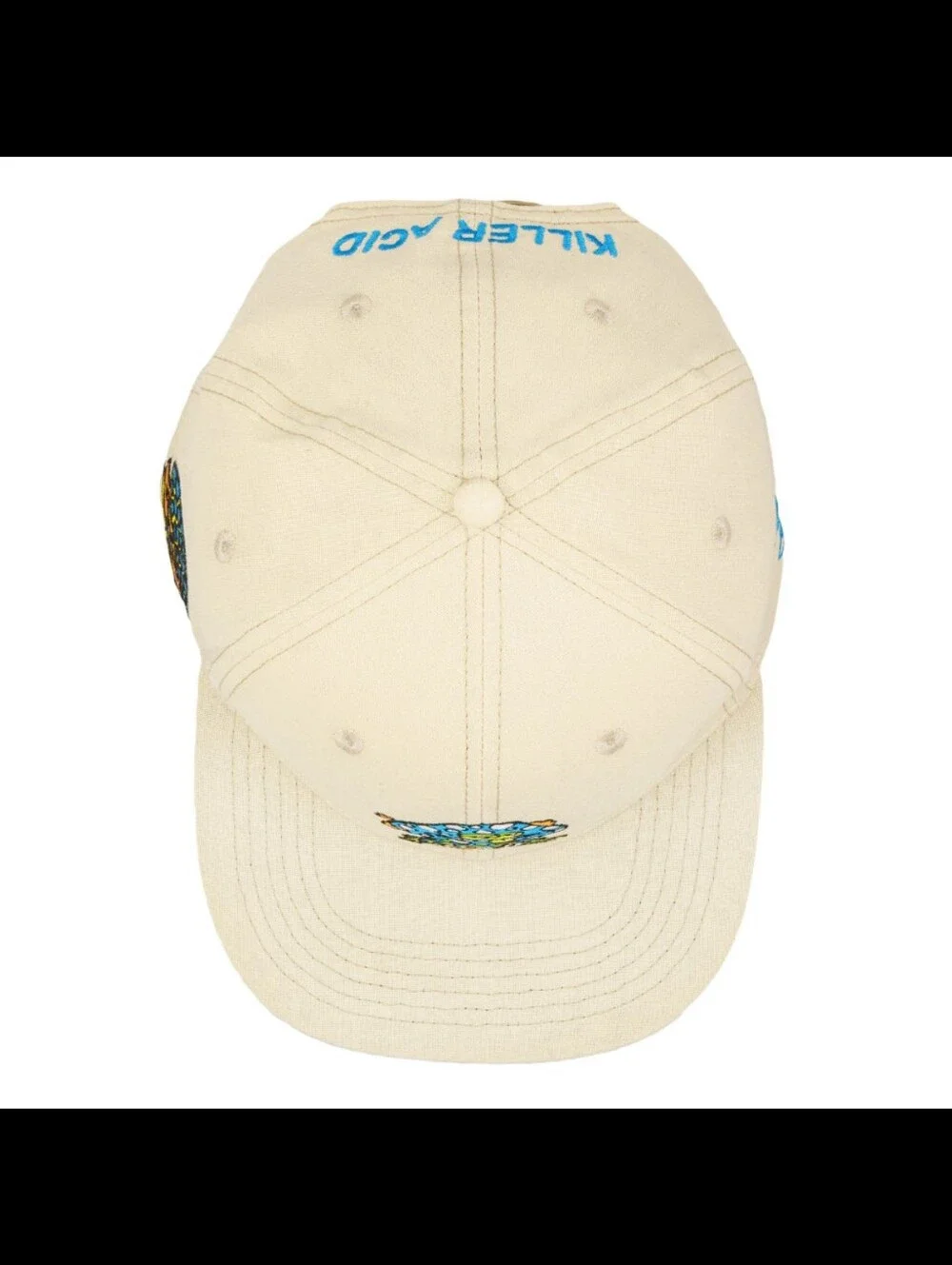 Grassroots California x Killer Acid Mushroom Tan Snapback Hat (Limited Edition)