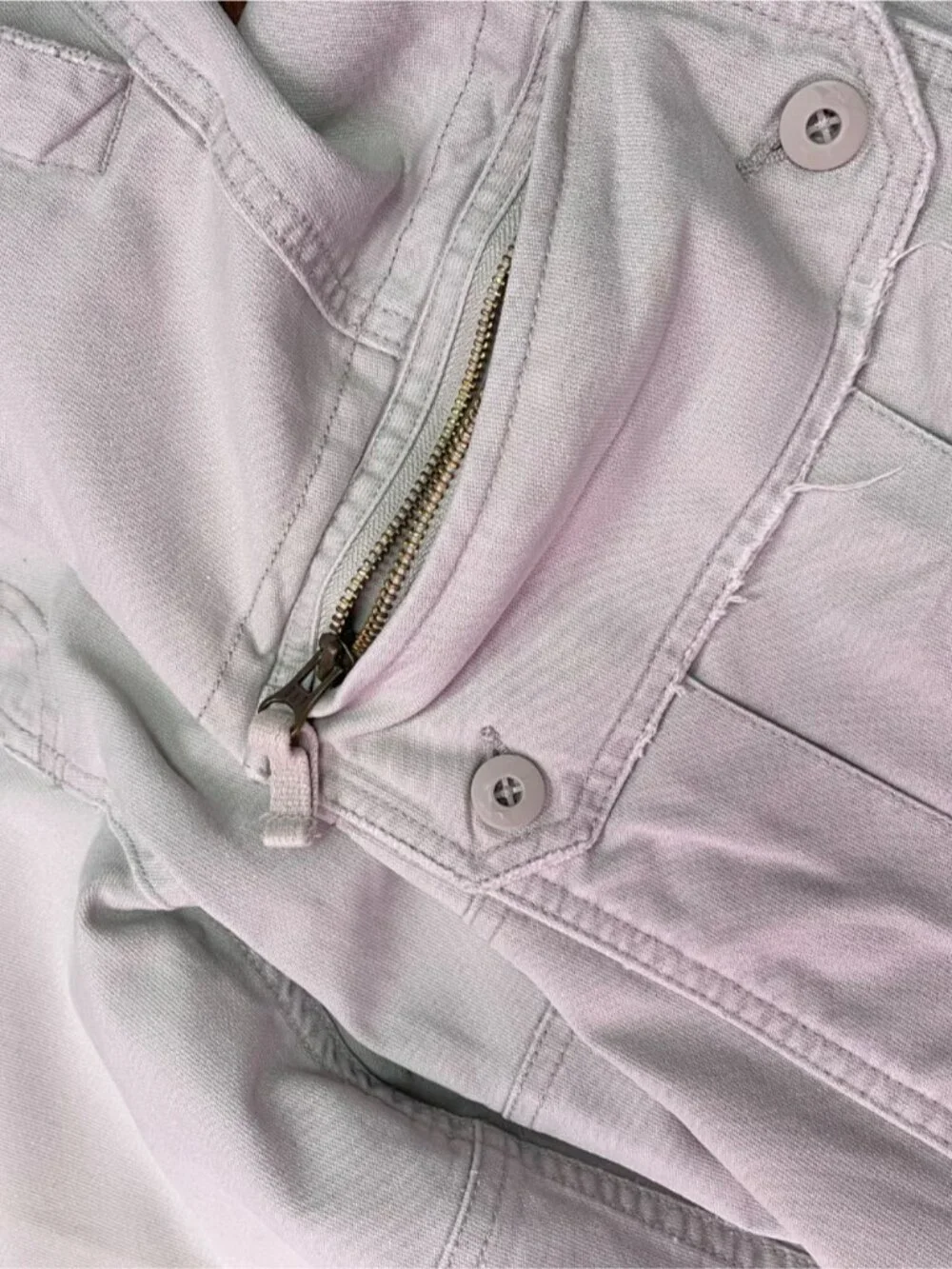 GAP Khakis Y2K Vintage Cargo Pants Beige Distressed Straight Leg Men’s 36