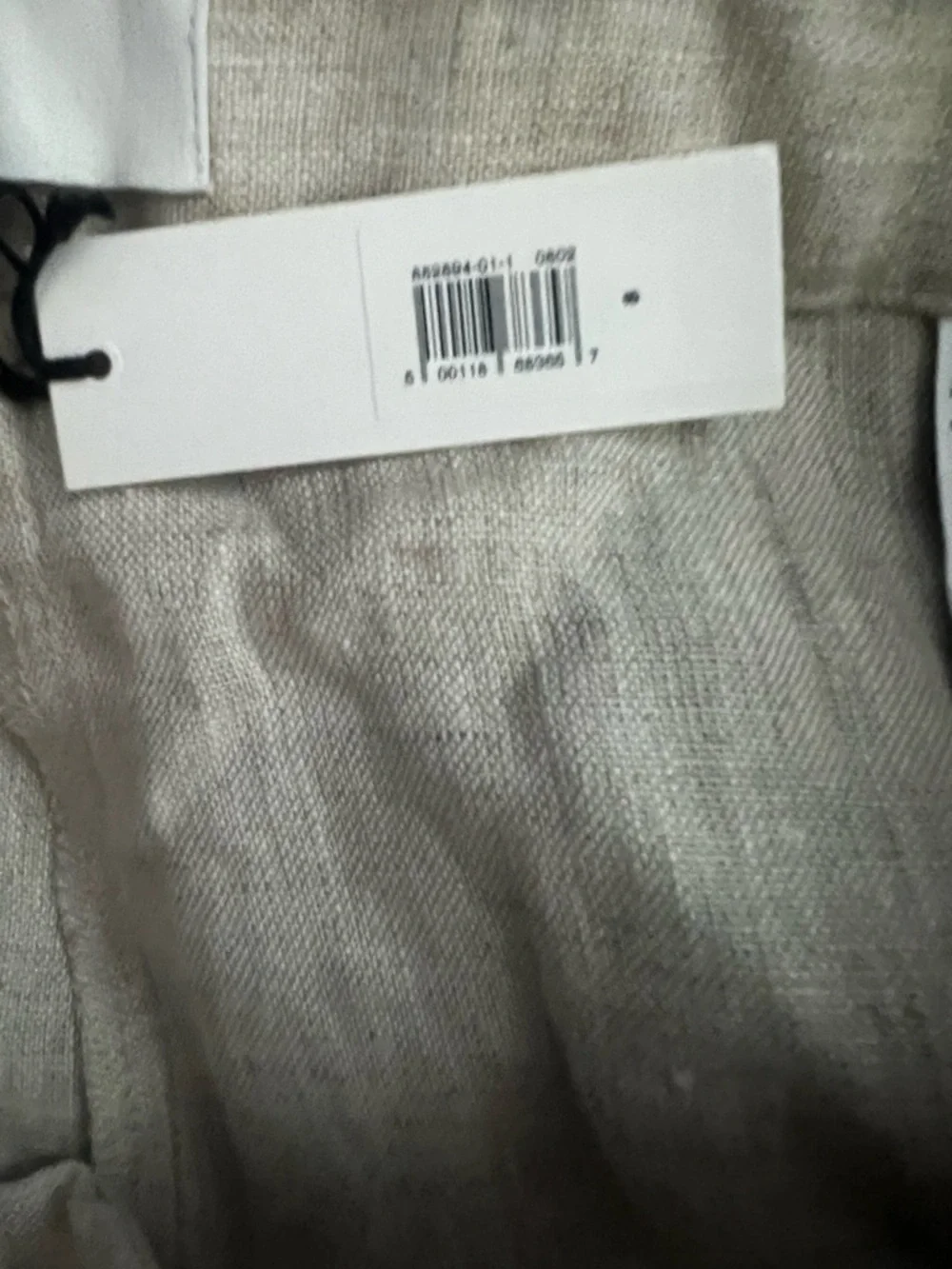Banana Republic Lina Slim Ankle Linen Pants Neutral Linen New with tags