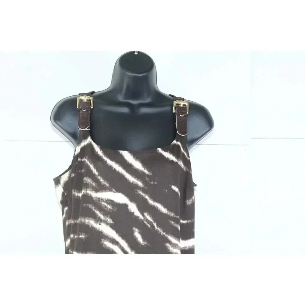 ladies MICHAEL KORS Brown Dress size L