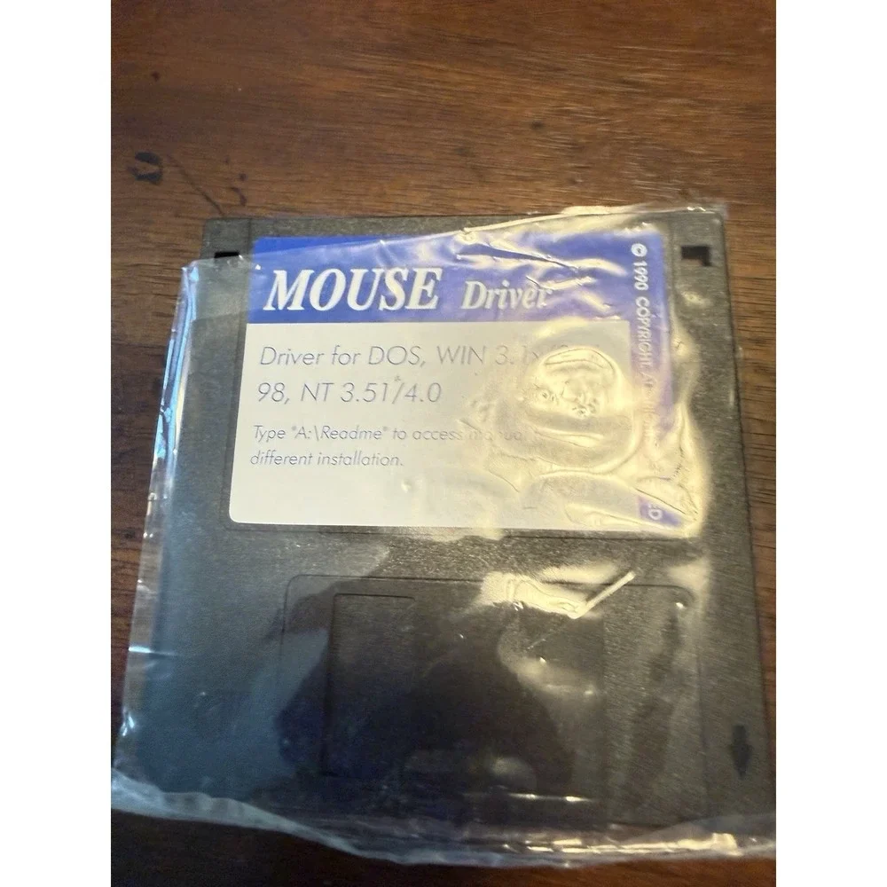 VTG IBM Replacement Mouse Tech Solutions TS29B 3 Button Serial Mouse 1998