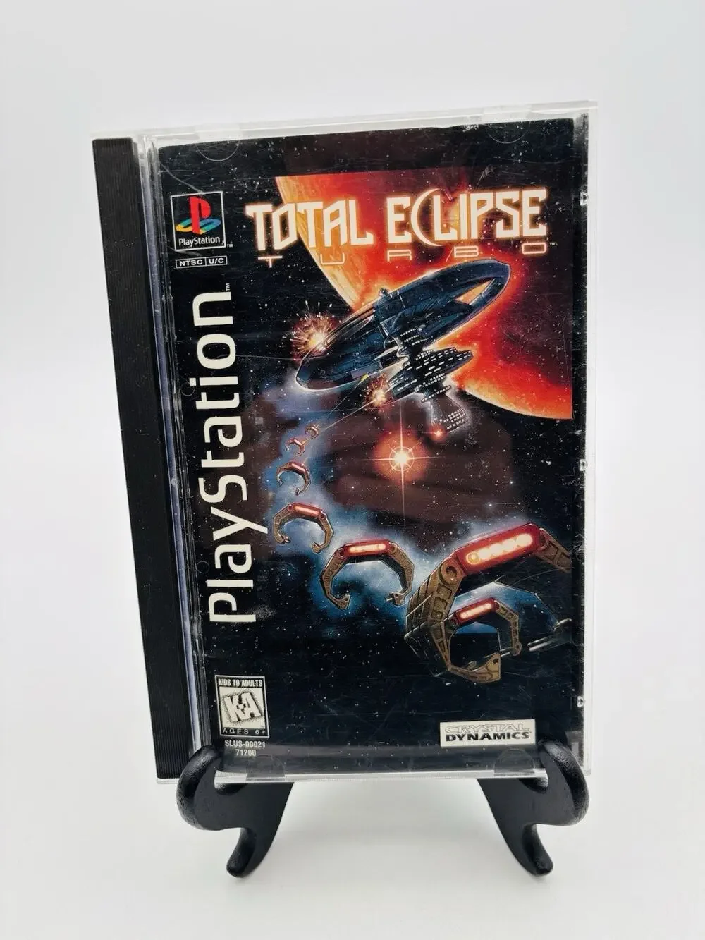 Total Eclipse Turbo CIB Longbox w/ Registration Card Sony PlayStation 1 VG