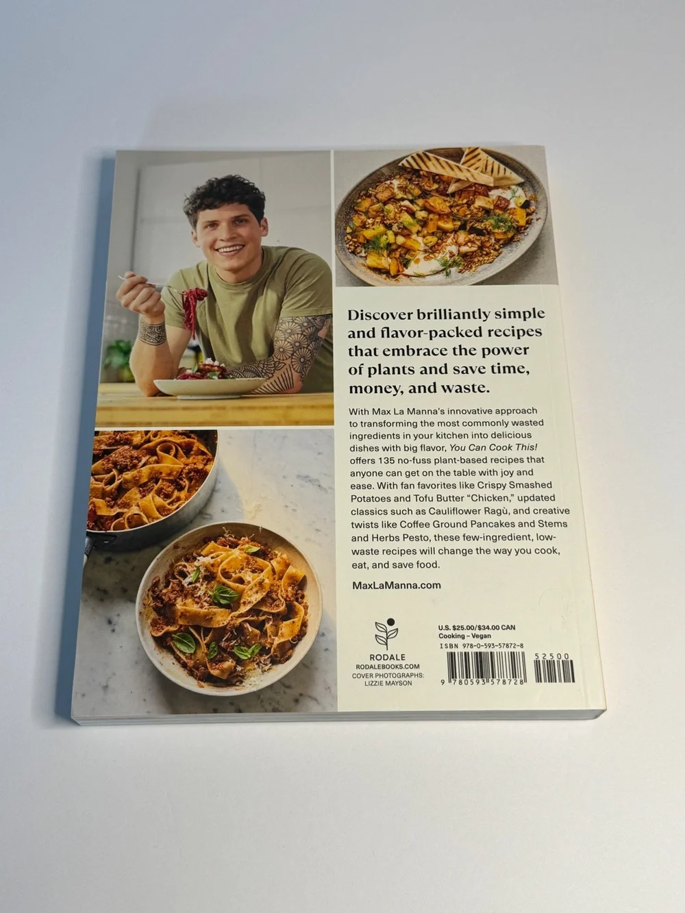You Can Cook This! by Max LaManna Turn 30 most wasted foods into delicious meals