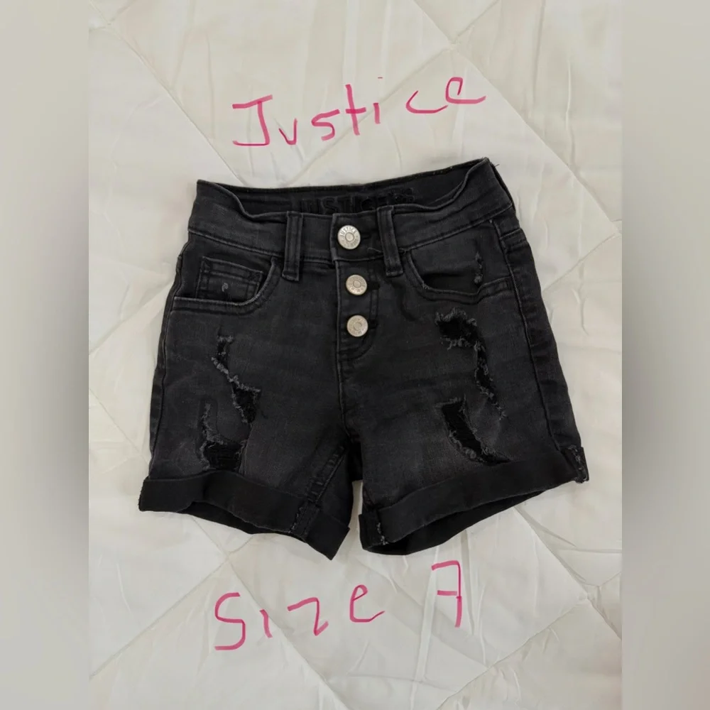 Justice black no piece