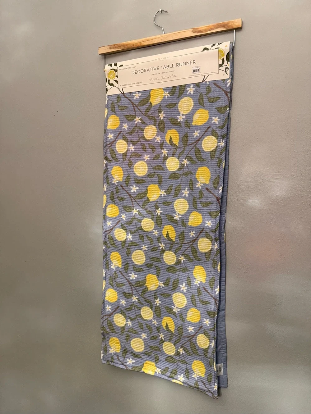 Dream Home NY Lemon Table Runner