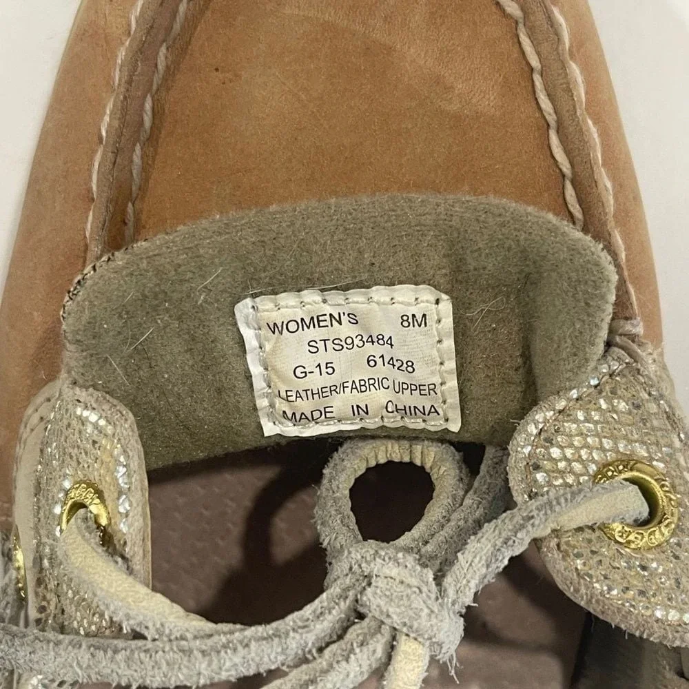 Sperry Top Sider Angelfish‎ Boat Shoes - Size 8.