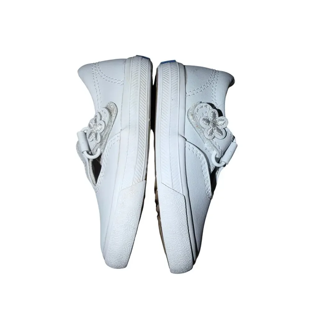 Keds white leather