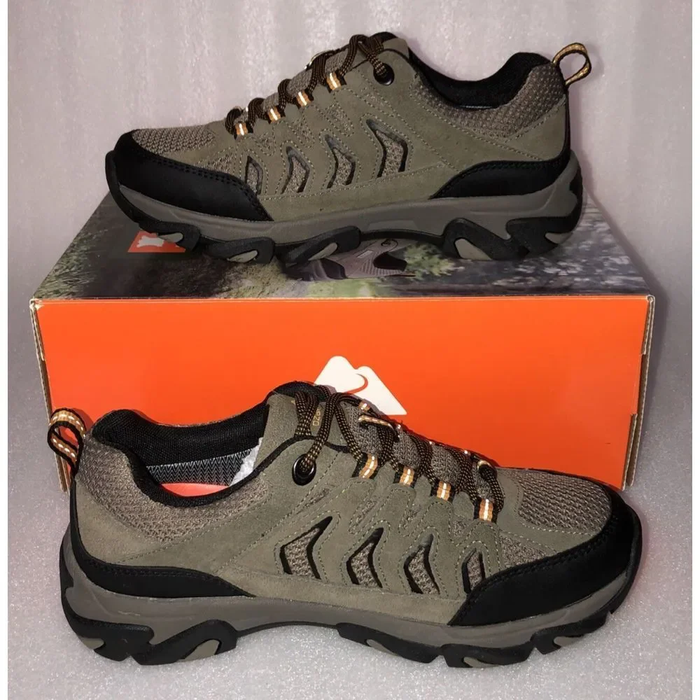 Ozark Trail Taupe Waterproof Lightweight Hiking Shoes Men's‎ Size 7 NEW IN BOX