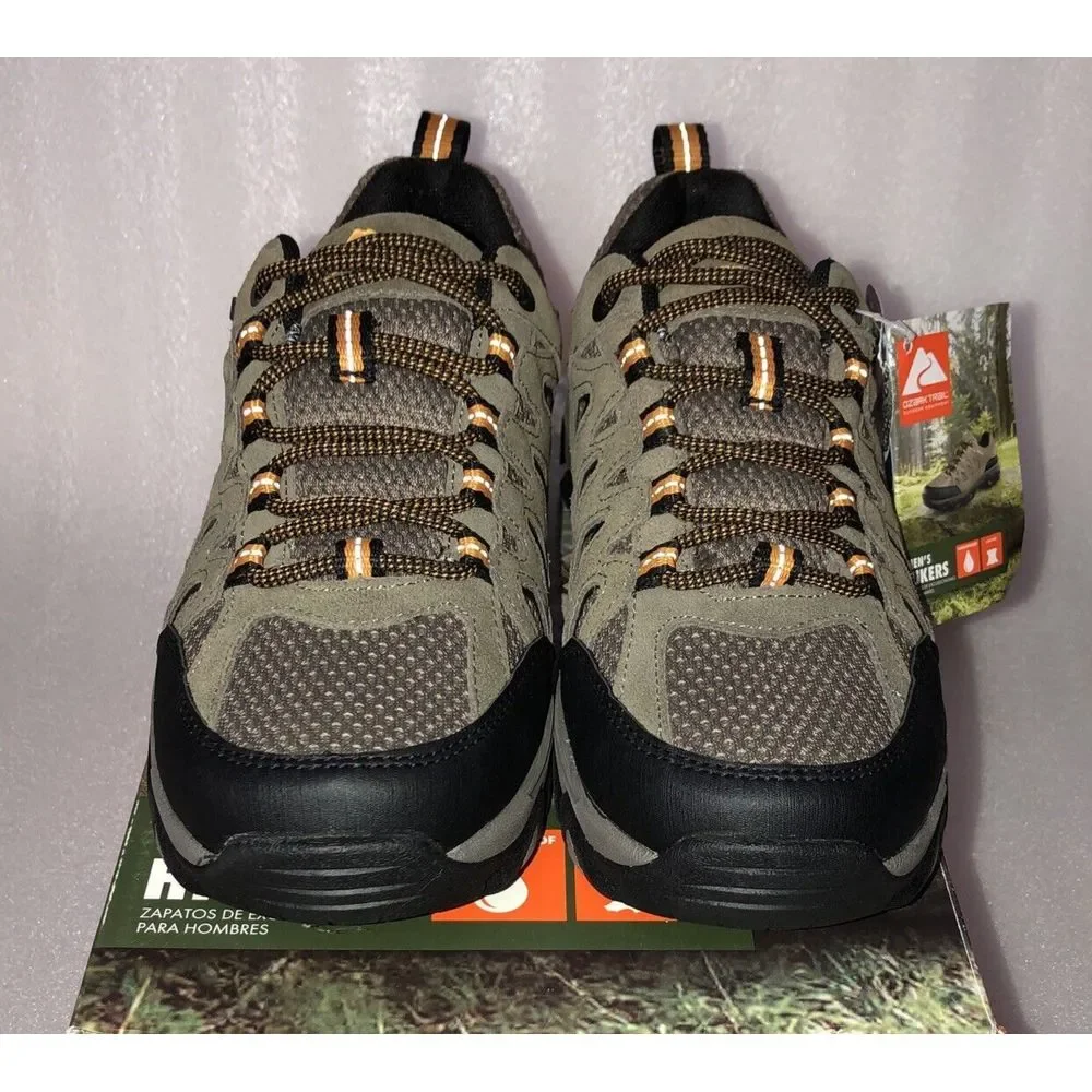 Ozark Trail Taupe Waterproof Lightweight Hiking Shoes Men's‎ Size 7 NEW IN BOX