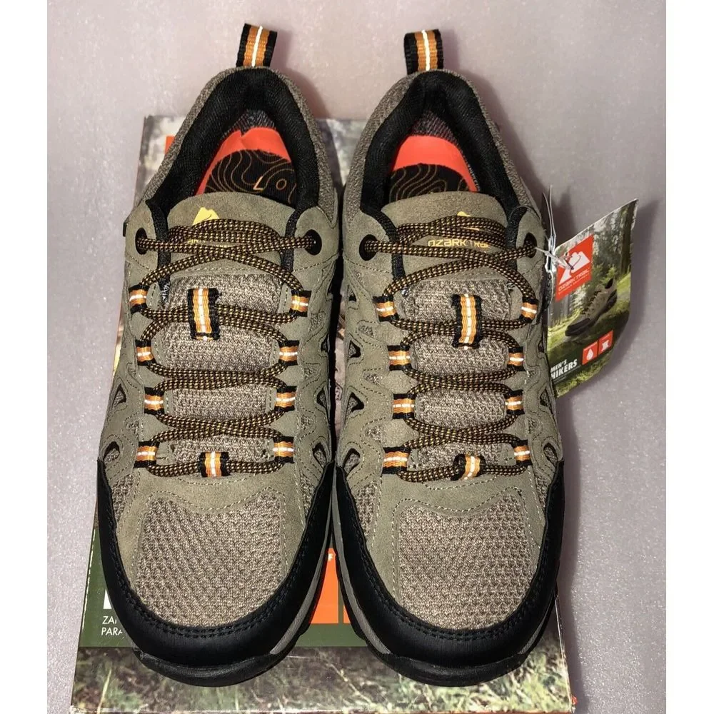 Ozark Trail Taupe Waterproof Lightweight Hiking Shoes Men's‎ Size 7 NEW IN BOX