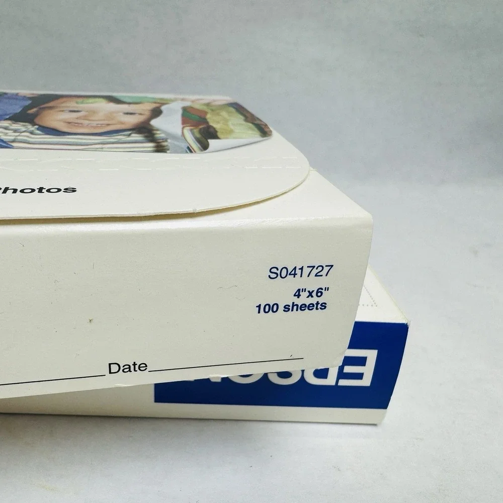 2‎ PACK Epson Premium Photo Paper Glossy, Borderless, 4