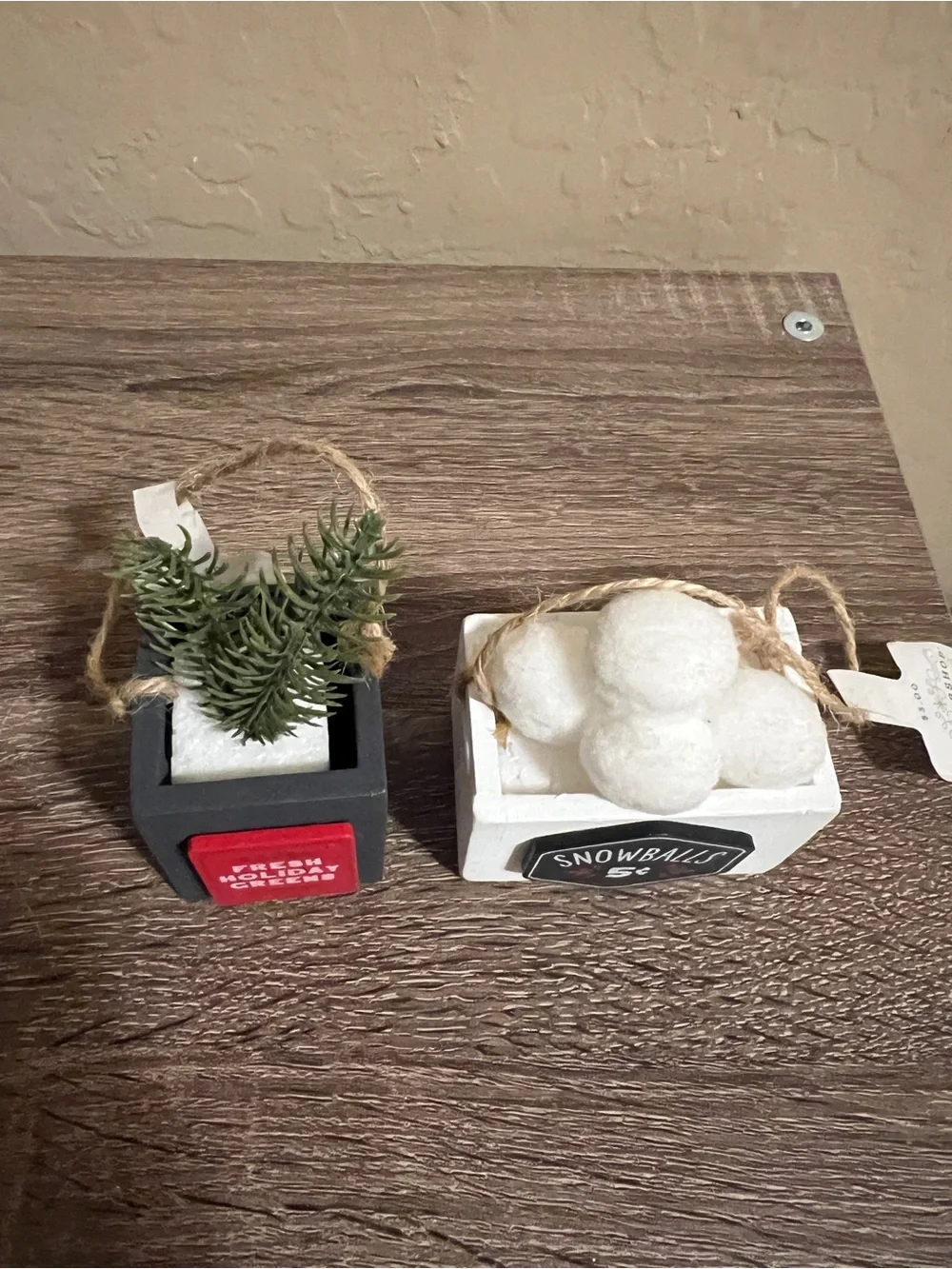 Target Wondershop Winter Christmas Tree Ornaments Snowballs Holiday Greens NWT