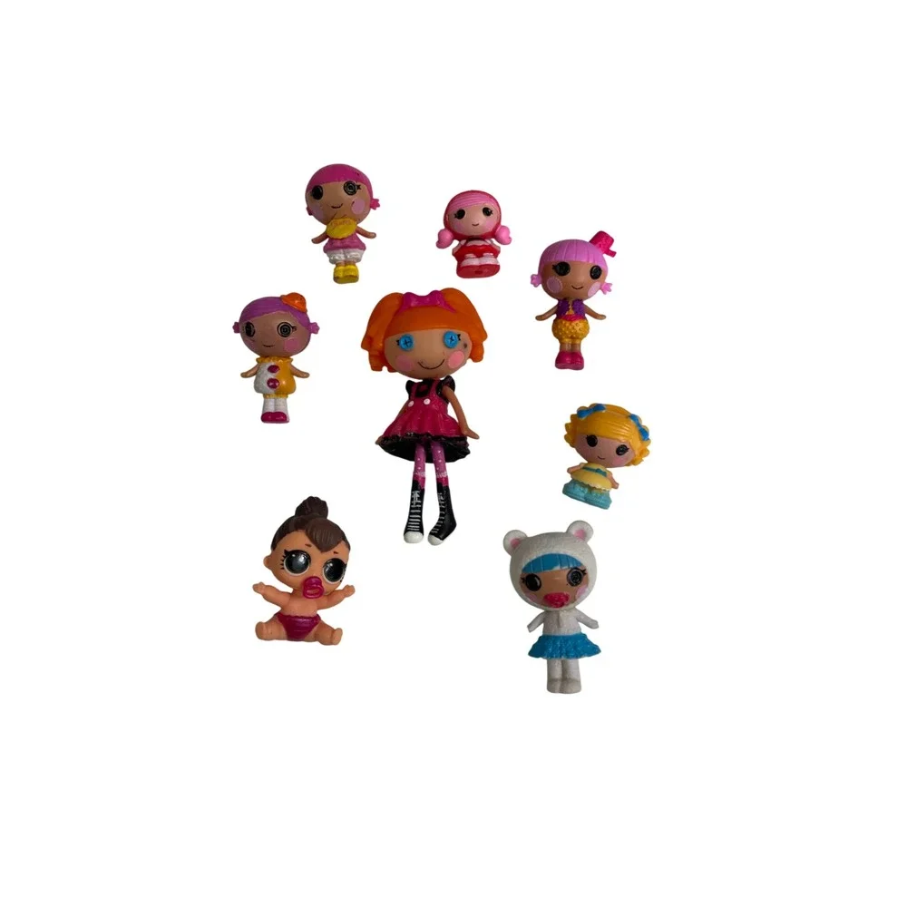 Lalaloopsy lot of Little's Squirt Lil Lil Babe in Woods Sprinkle Spice Fruit etc